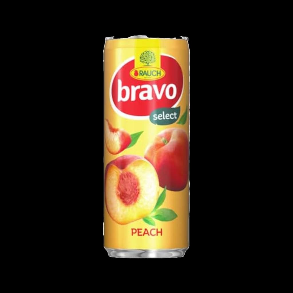 Rauch Bravo Peach Juice 250 ml x 24